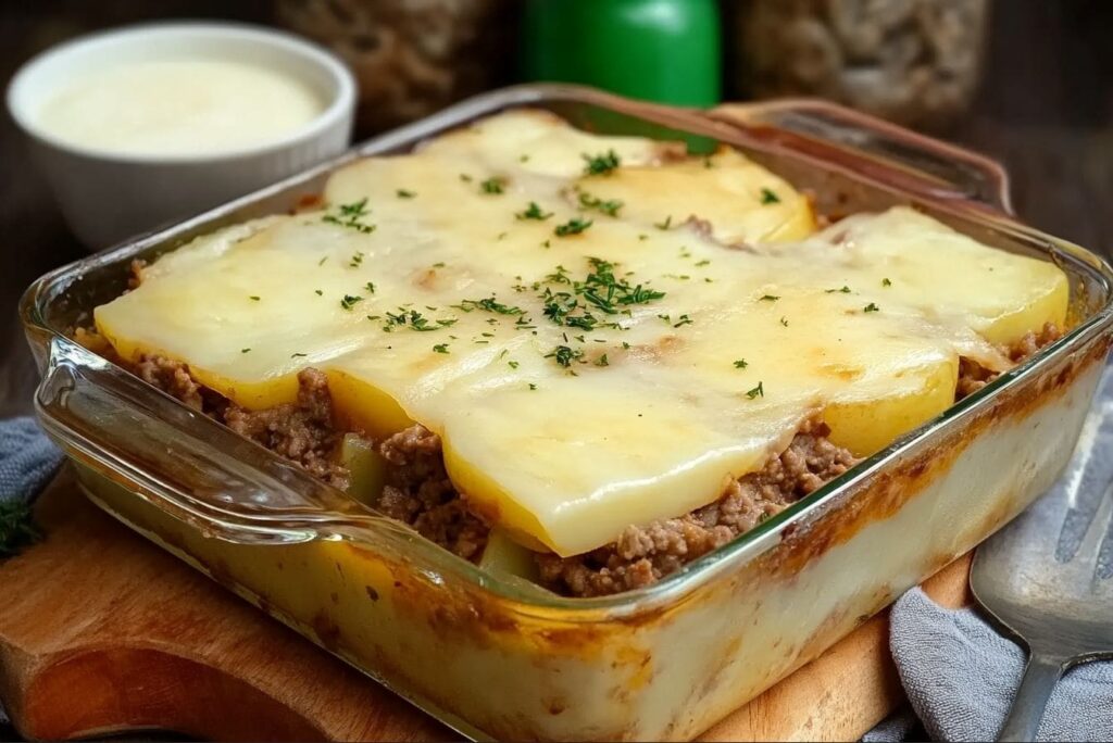 Layered Minced Meat and Potato Casserole: A Hug in a Dish
