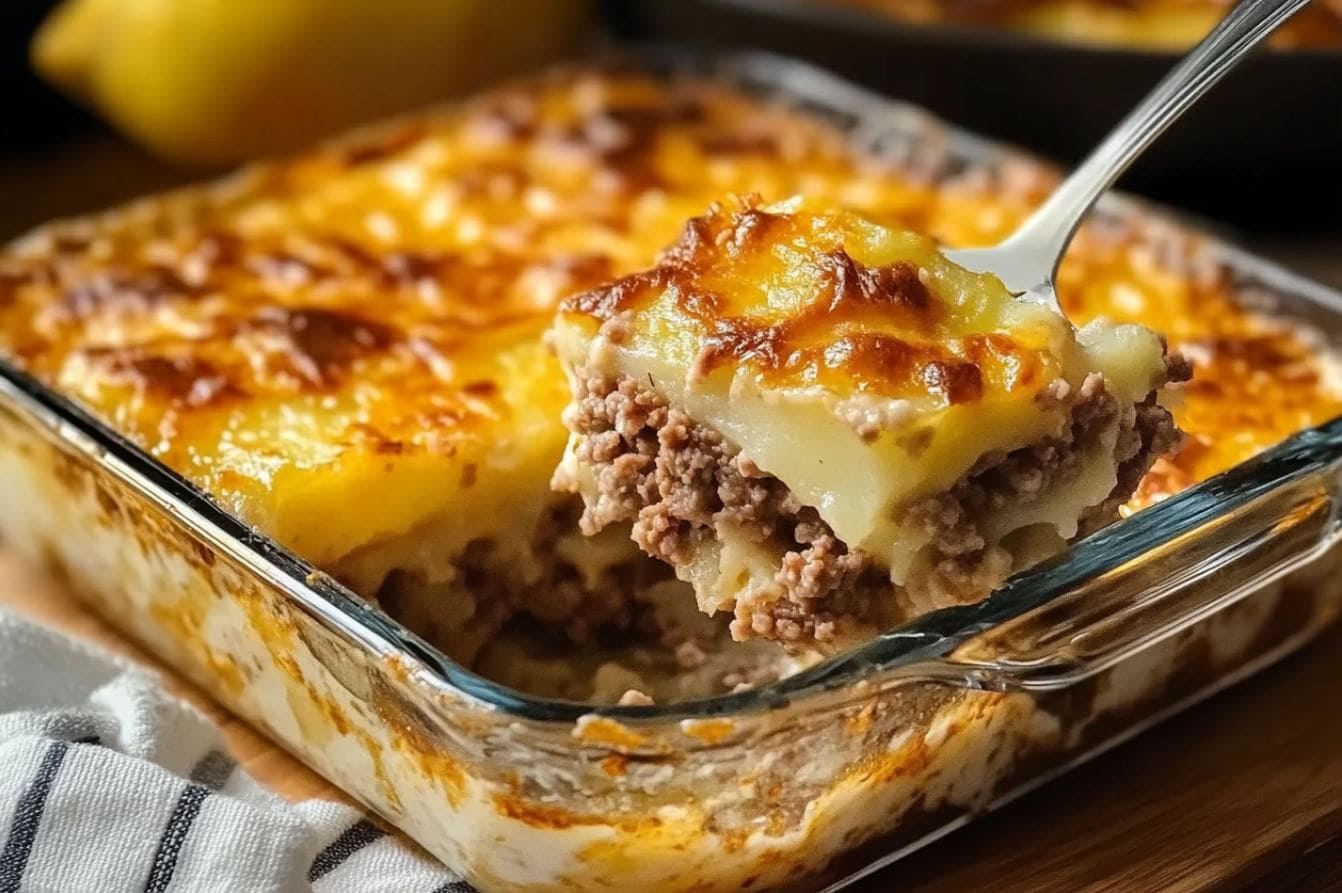Layered Minced Meat and Potato Casserole: A Hug in a Dish